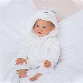 Cutie White supersoft all in one suit - Robes 4 You