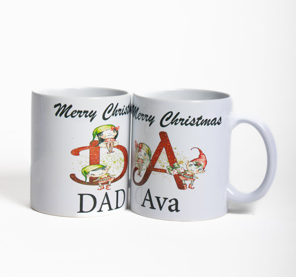 Christmas mug personalised