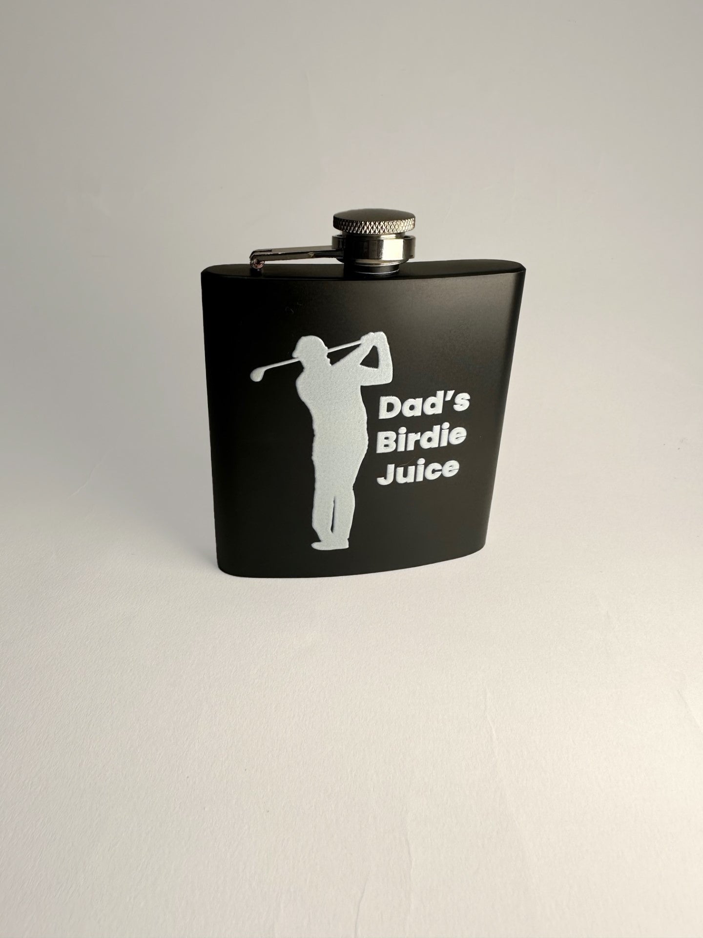Black flask for the Golfing Man