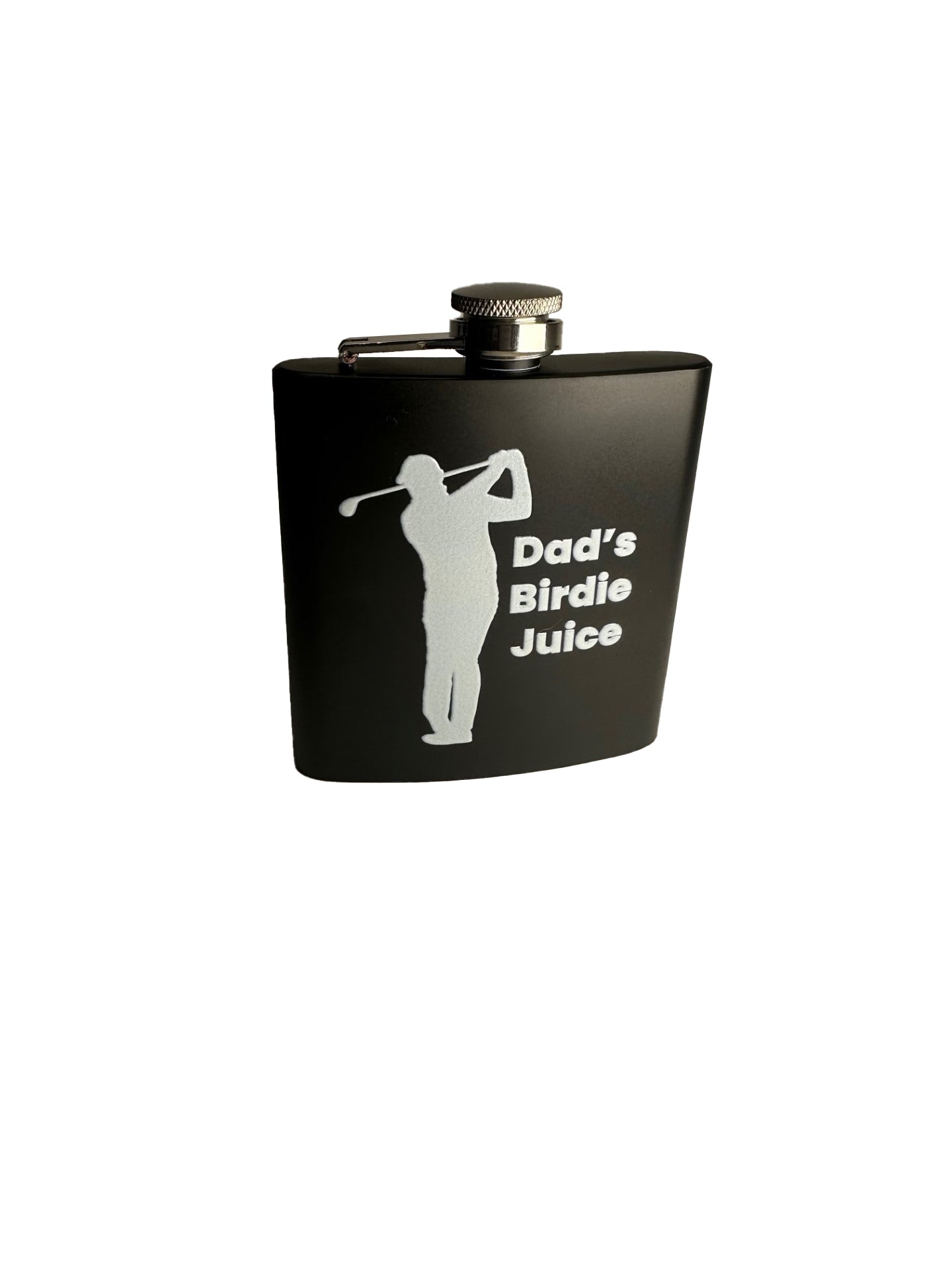 Black flask for the Golfing Man