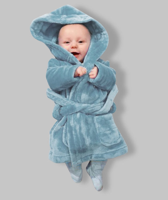 Baby Blue Robe Baby Blue personalised Children's robe- Ireland -Robes4you – Robes 4 You