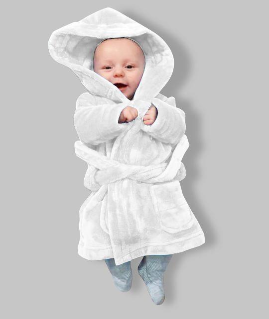 Baby In Robe Shop Adorable White Fluffy Robes for Kids at Robes4you – Robes 4 You
