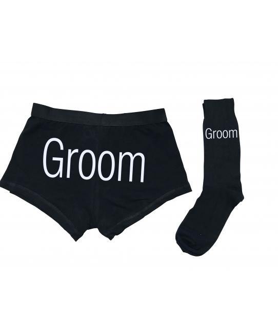 Groomsman Boxer & Socks - Robes 4 You