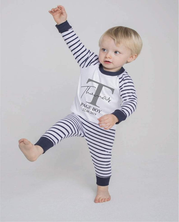 Personalised page boy pyjamas - Robes 4 You