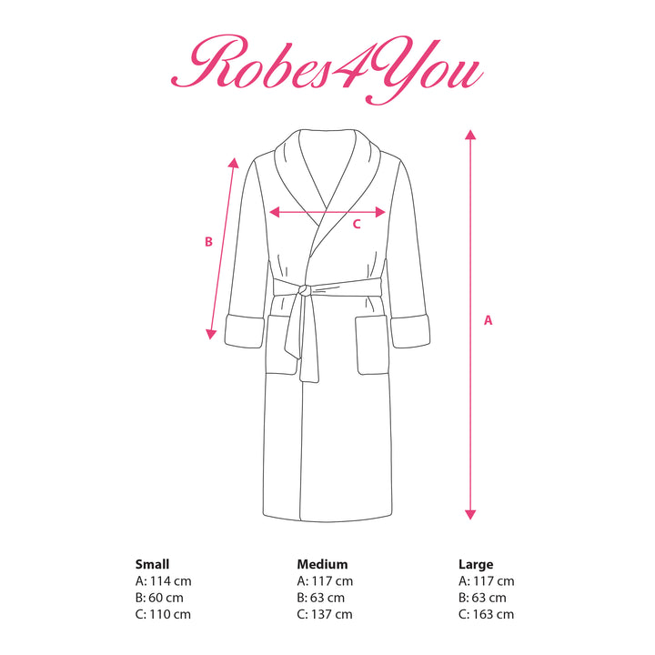 Adults robes sizing-robes4you 