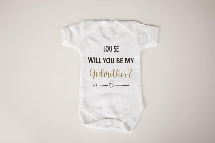 Will you be my godmother babygrow? - Robes 4 You