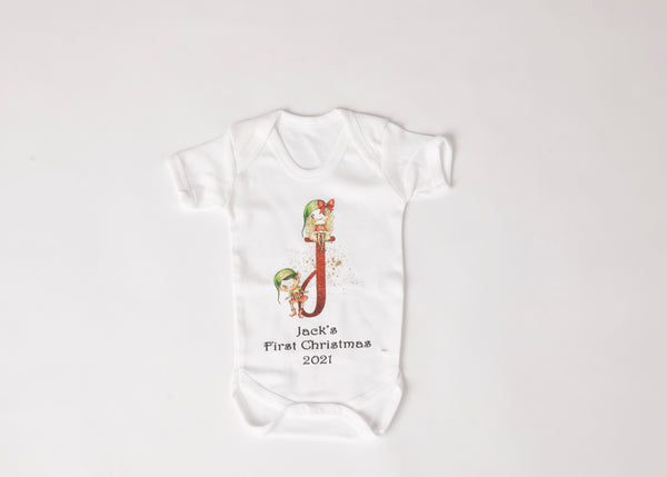 Christmas baby vest "My First Christmas"