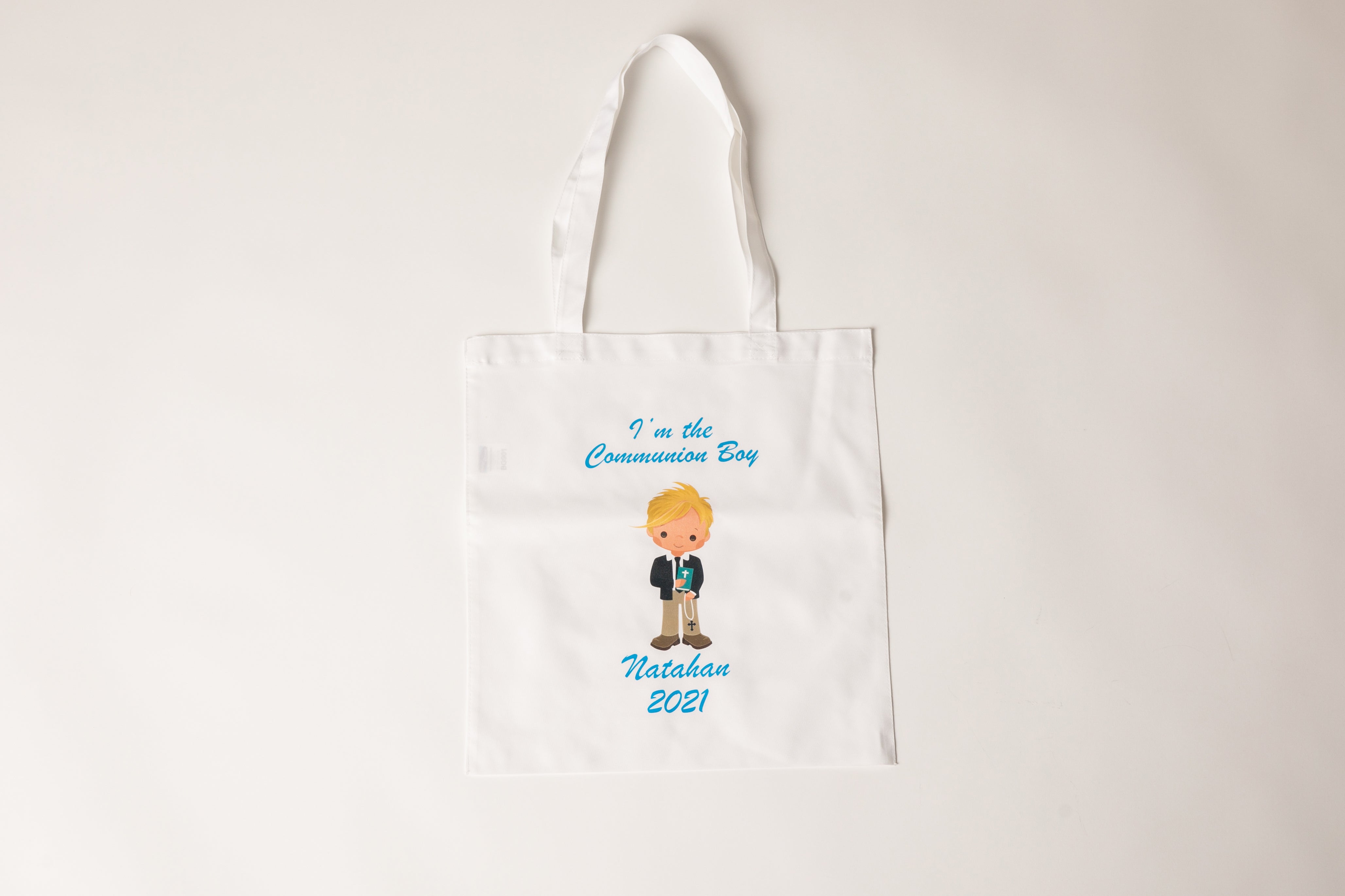 Personalised Communion Bag For boys