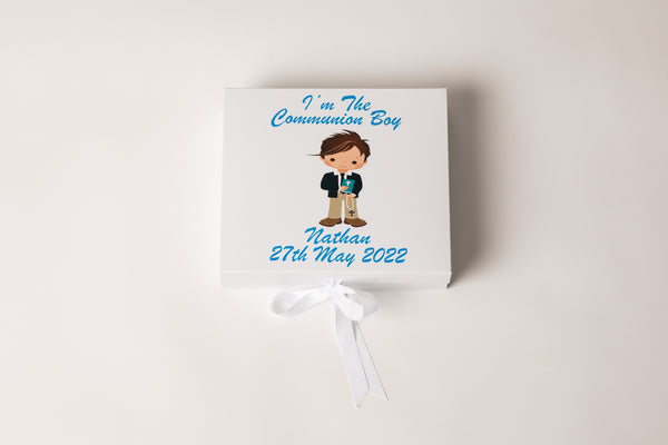 Boys communion Keepsake box