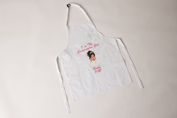 Communion Apron with Girl character