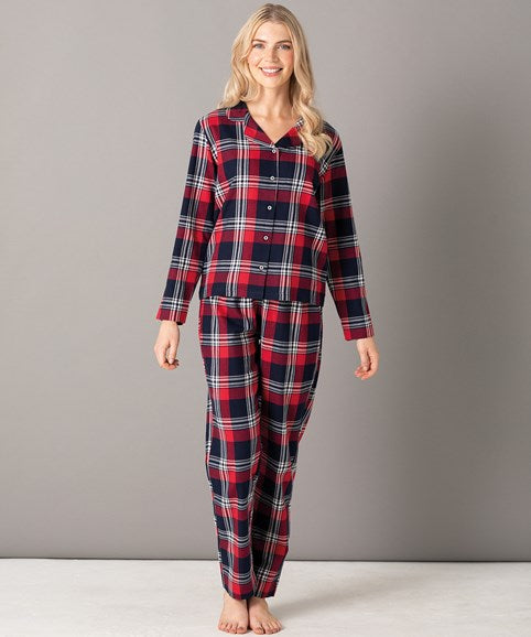 Christmas Tartan Ladies Pyjamas