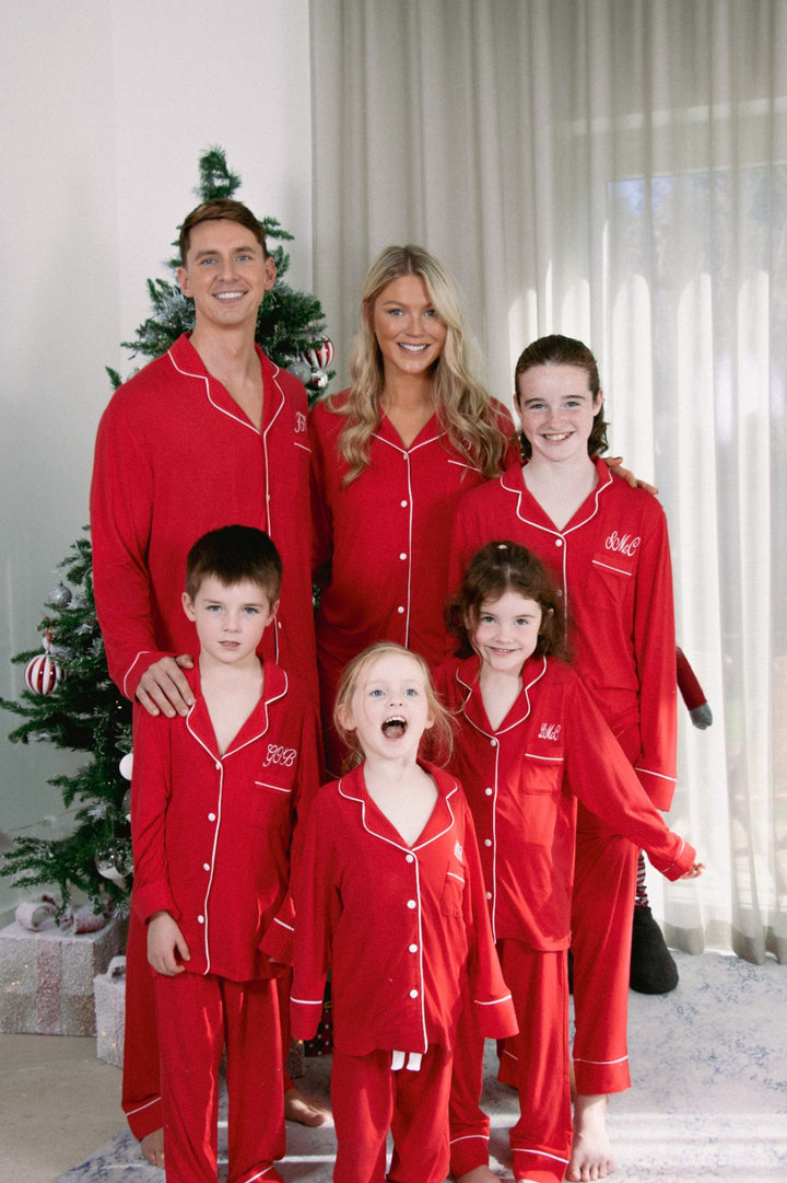 christmas matching family pjs