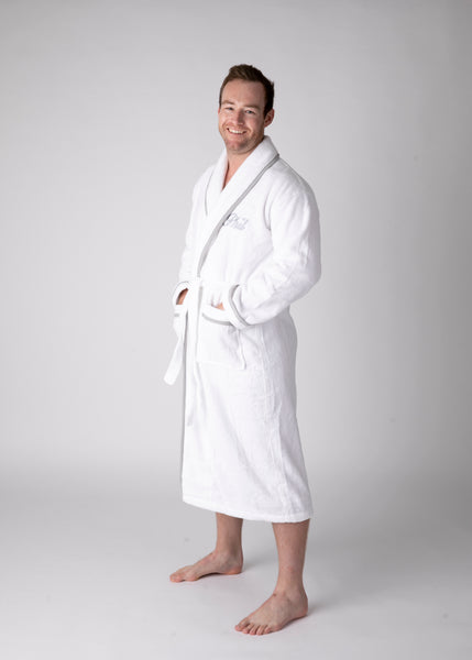 Mens short 2025 dressing gown jacket