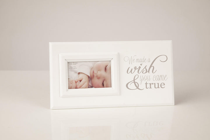 Photo frame " We made a wish and you came true" - Robes 4 You