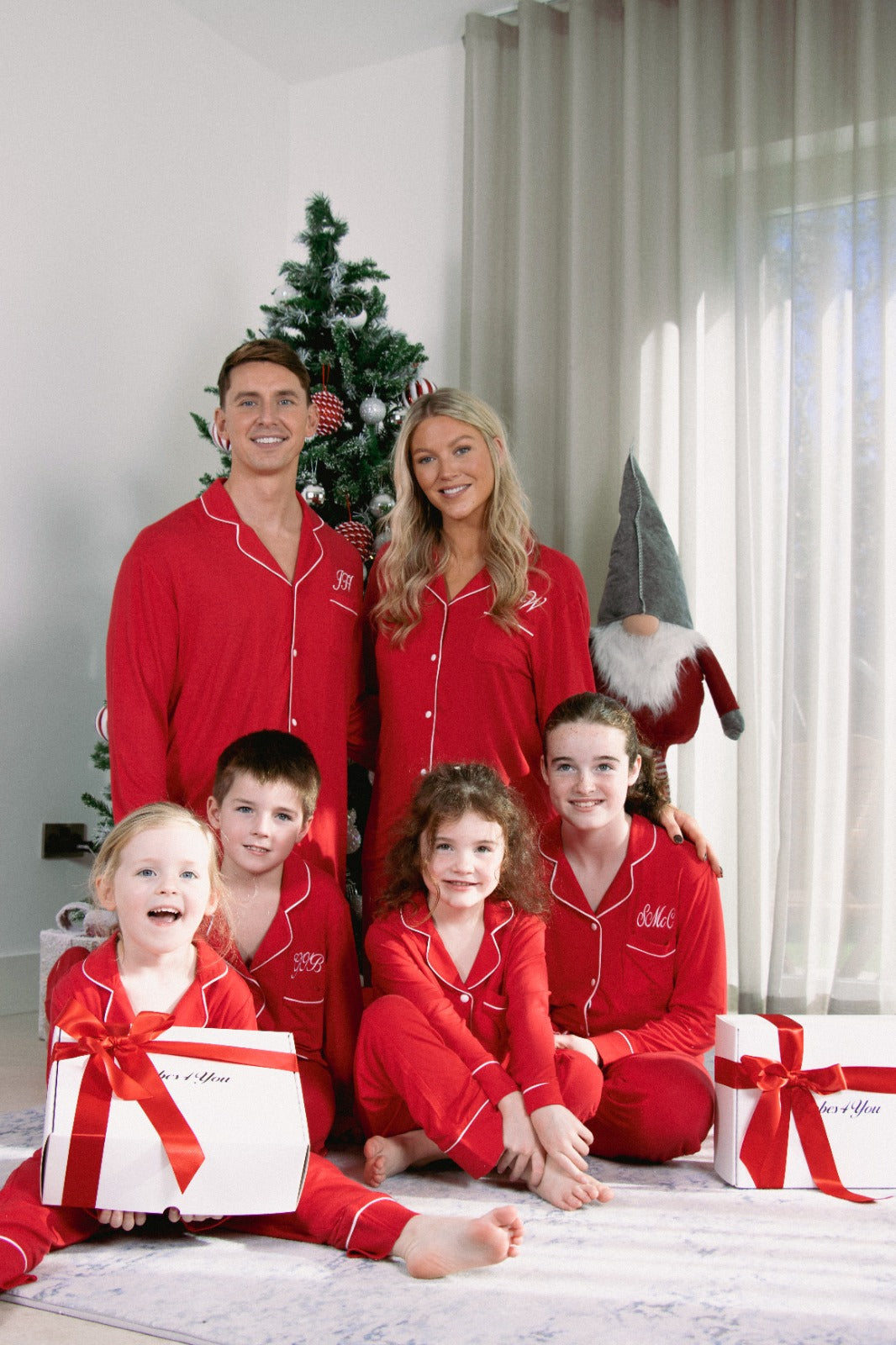matching family christmas pjs-robes4you